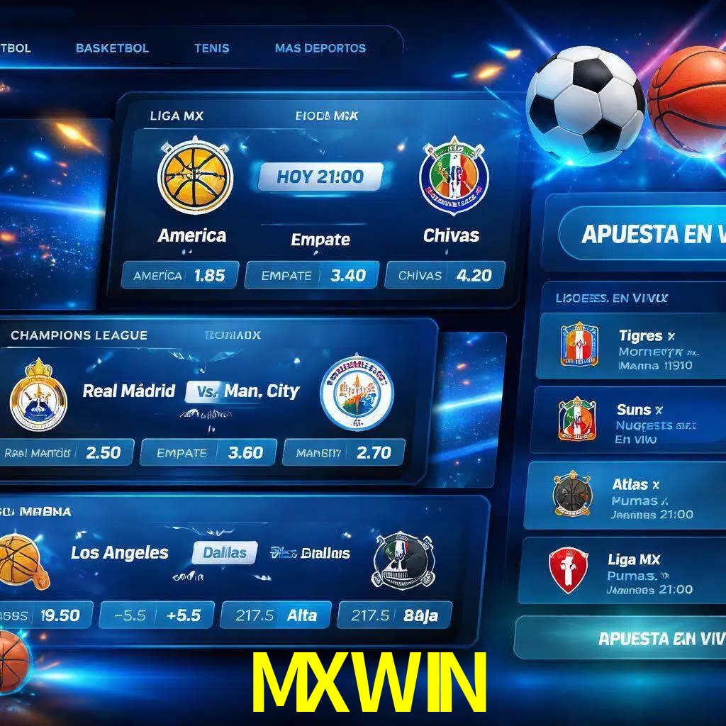 Mercados de apuestas deportivas MXWIN para jugadores en México